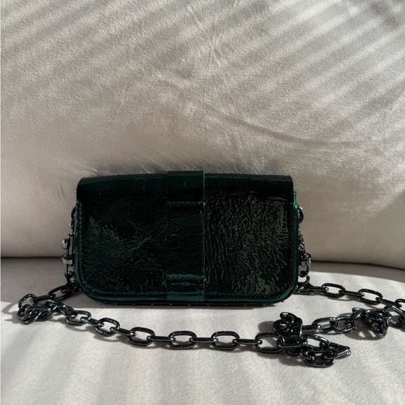 LIMITED EDITION Zadig x Kate Patent Leather Chain Wallet - Picture 3 of 4